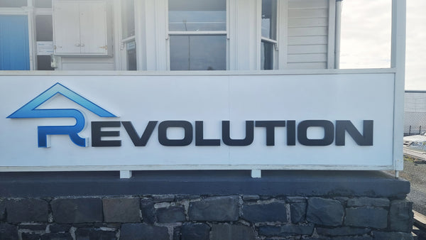 Revolutionary signage - Todd Rogers Signs
