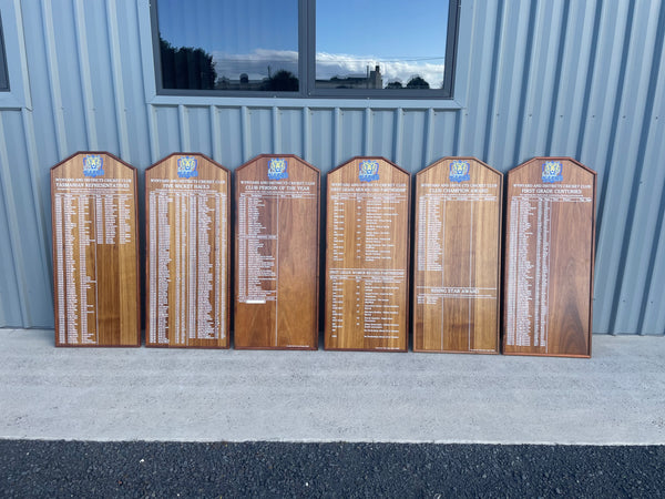 Honour Boards - Todd Rogers Signs