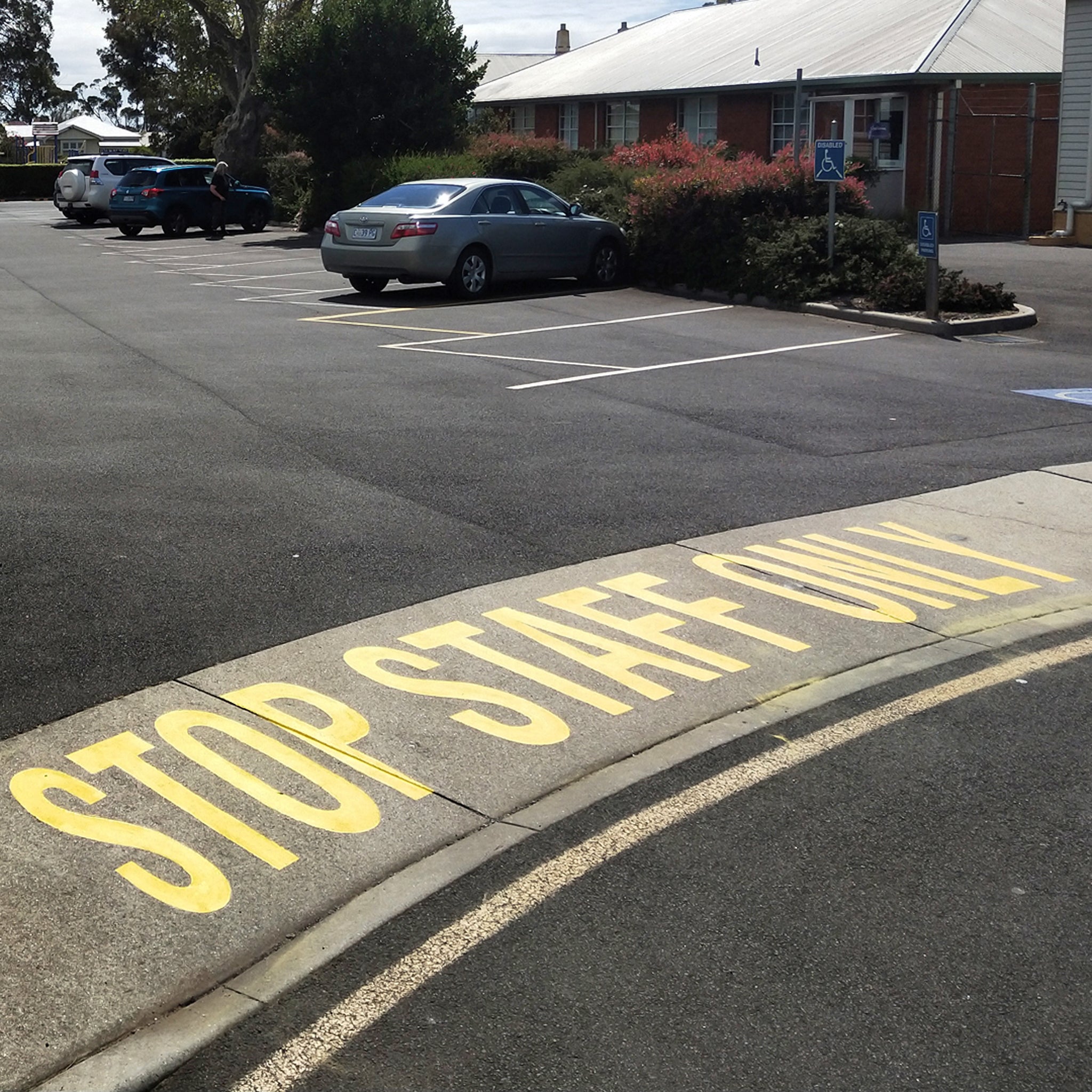 Line Marking - Todd Rogers Signs